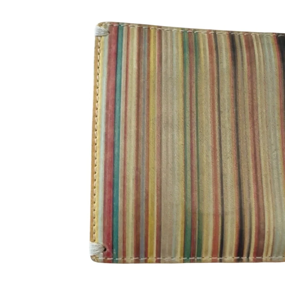 Paul‎ Smith Men’s Signature Multicolored Stripe Wallet